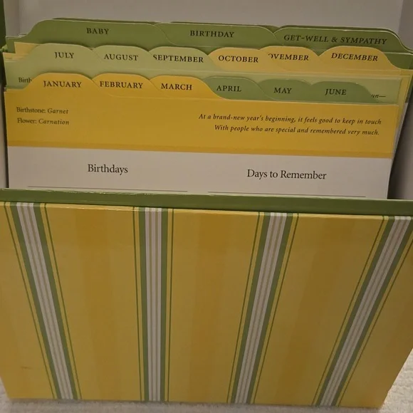 Hallmark Greeting Card Organizer - Picture 3 of 7